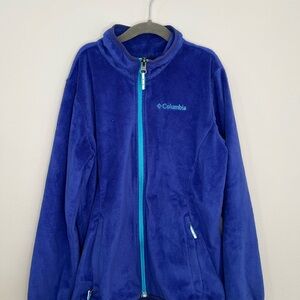 Columbia Blue Fleece Sweater